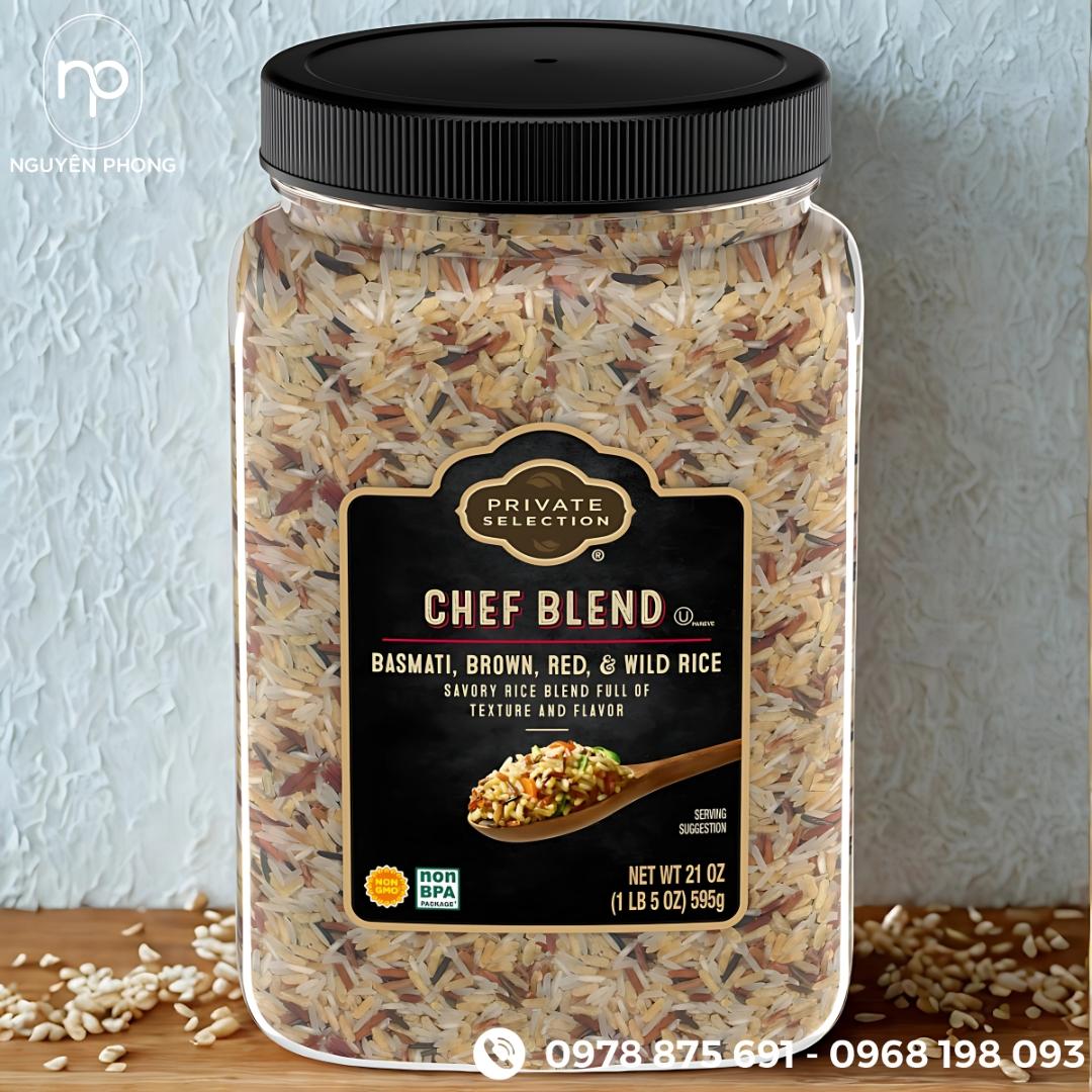 Mẫu tem gạo lứt dán trên hộp